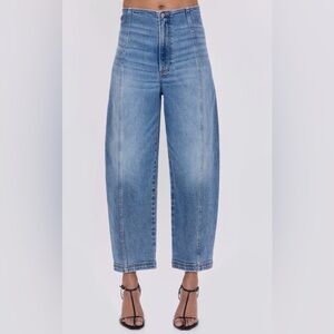 Pistola Blair Bandless High Waist
Crop Barrel Jeans